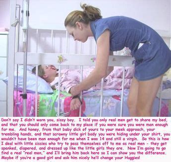 Young hood is sent to the retraining facility to become a diapered sissy baby girl. I wish I was treated like this | Baby captions ...