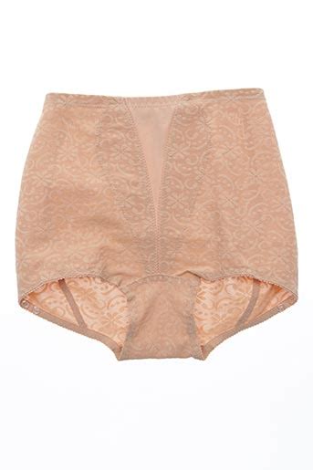 À l'instar du body ou panty gainant, la culotte ventre plat amincissante maintient le bassin et remodèle les formes. Barbara Culottes Gainantes Femme De Couleur Beige En Soldes Pas Cher 1469195-chair0 - Modz