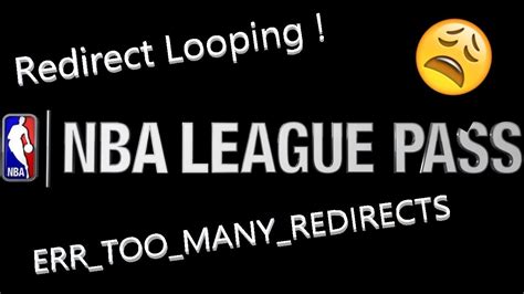 Alternatively, users can sign up for the annual subscription for $119.99/yr. NBA League Pass Redirect Looping - YouTube