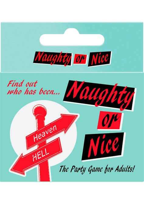 Maybe you would like to learn more about one of these? Naughty Or Nice Drinking Card Game | Wholesale Adult Toys