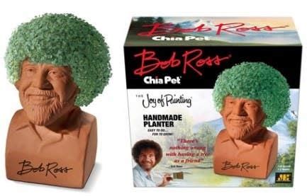 The bob ross 1000 piece jigsaw puzzle is the perfect way to connect with your inner child and to pass time in the company of friends and family. There Is A Bob Ross Chia Pet And I Am Crying Happy Little ...