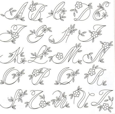 Farmhouse lemonade bean embroidery alphabet. - MyKingList.com | Hand lettering alphabet, Tattoo lettering fonts ...