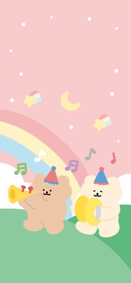 You can also upload and share your favorite korean aesthetic wallpapers. Korean Cartoon Bear Party Aesthetic di 2021 | Wallpaper ...