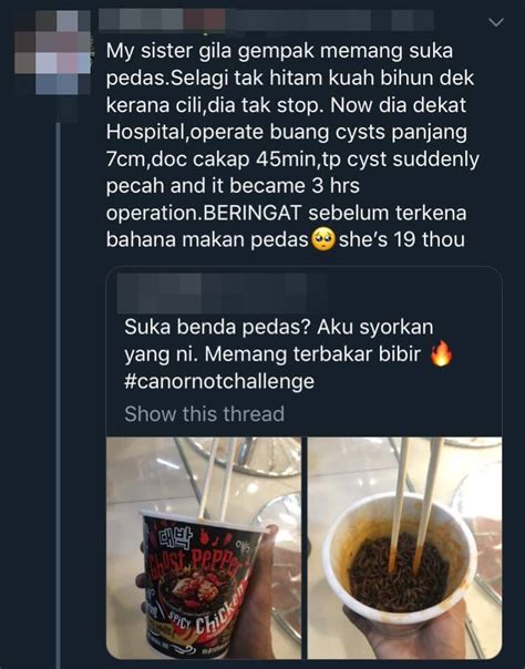 Sebab pulut santan terasa, sebab mulut badan binasa. "Makanan tak masuk rahim" - Netizen Anggap Ovari Gadis 19 ...