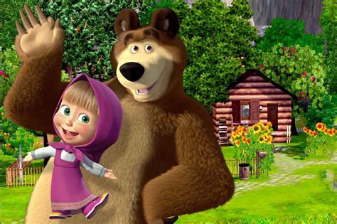 Masha and the bear have joined the environmental movement of the world wildlife fund to save their forest and the unique world around us! Papel de Parede HD: Wallpapers Masha e o Urso | Papel de ...