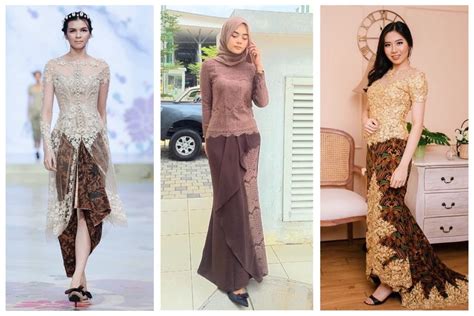 Model baju batik kombinasi paling uptodate dan terpopuler dibawah ini kami hadirkan dengan batik kombinasi ini ada beberapa macamnya jika diperhatikan dengan detail mulai dari yang polos, sifon dimana selain dipasangkan dengan model celana kain yang khas bapak bapak kece namun juga jika. 8 Tips Padu Padan Jenis Kain untuk Bawahan Kebaya Modern - Womantalk