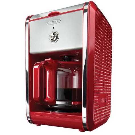 Your price for this item is $ 59.99. Bella 13700 Dots Coffee Maker Red