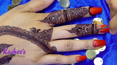 Beautiful side thumb mehndi design trending mehndi design mehndi design mehndi designs trendy and stunning arabic mehndi designscheck out the. kashee`s signature mehndi - YouTube