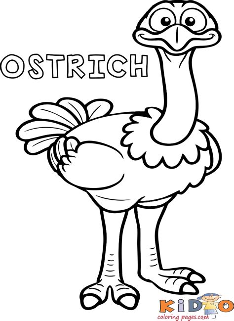 Free printable ostrich coloring pages and download free ostrich coloring pages along with coloring pages for other activities and coloring sheets. Ostrich bird coloring book pages for kindergarten - Kids ...