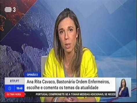 Ana rita cavaco, bastonária da ordem dos enfermeiros. Ana Rita Cavaco alerta para impacto na sociedade das ...