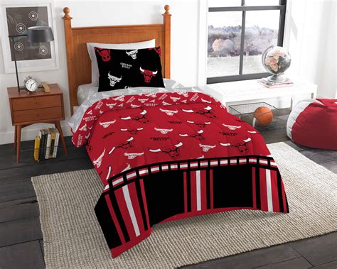 Twin full queen & king size duvet cover sets available. NBA Chicago Bulls Twin Bed In Bag Set - Walmart.com ...