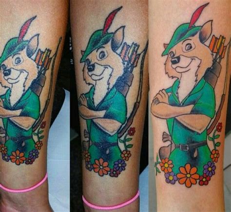 High quality hood cartoon gifts and merchandise. Robin hood tattoo | Ink sketch, Tattoos, Animal tattoo