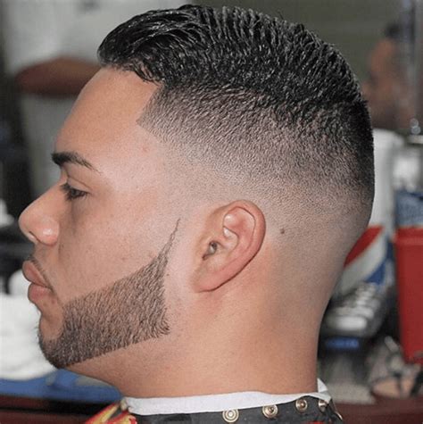 This hairstyle is incredibly thick, and features a very necessary side part. Comb Over Hairstyle | Mens Hairstyles Club