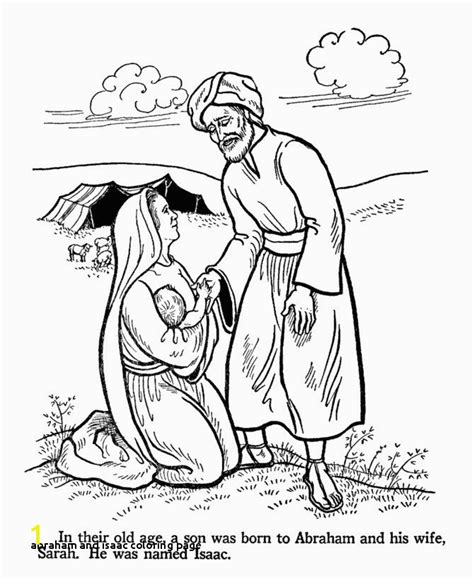 Still, the years as a kid are the best time to get education. Isaac and ishmael Coloring Page | divyajanani.org