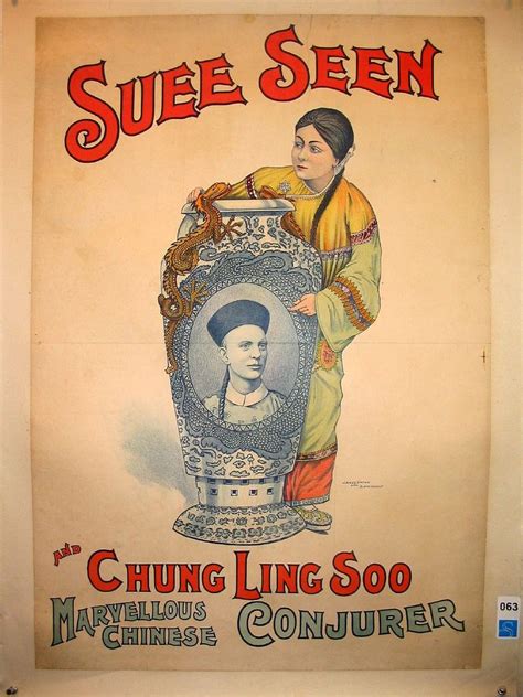 Chung wan ling & co. Chung Ling Soo | Poster, Magic illusions, The magicians