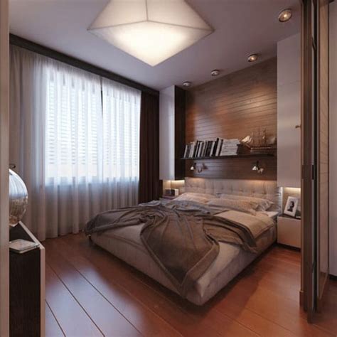 Using your closet to its full potential is also a must: Modern Bedroom Design Ideas for Small Bedrooms
