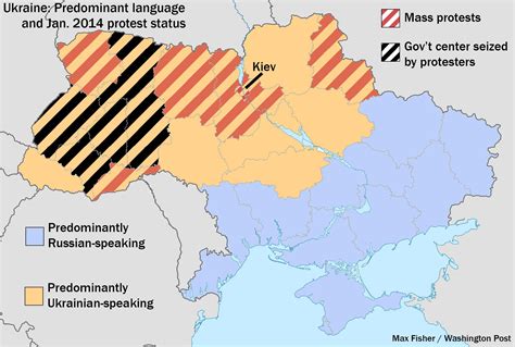 Kiev e 'la capitale dell'ucraina. Ucraina: le Mappe per capire la Crisi | Scenarieconomici.it