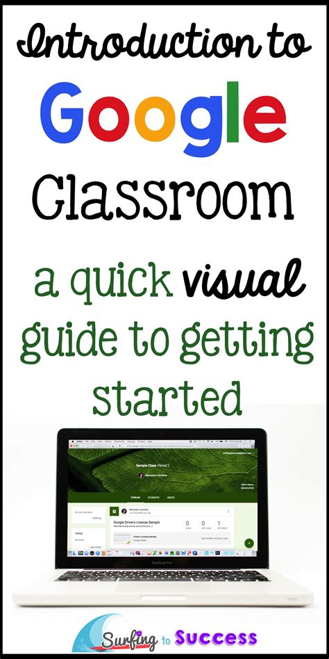 Introduction to Google Classroom | Google classroom, Google classroom elementary, Google education