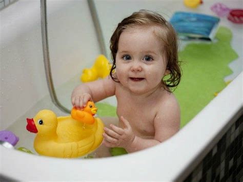 Find the perfect children taking bath in bathtub stock photo. EPA Tells Kids to Avoid Baths and Asks them to Check ...