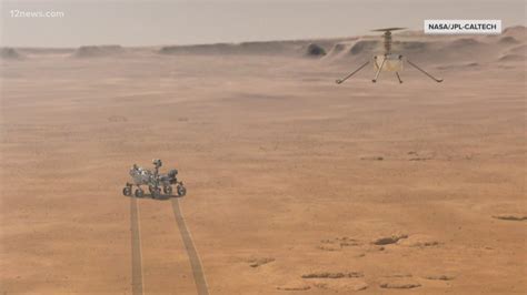 This is live from the surface of mars! Mars Ingenuity helicopter first flight delayed | wfaa.com