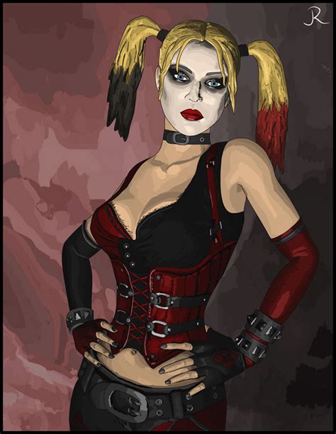 Arkham city + harley quinn. Arkham City - Harley Quinn by SpideyVille on DeviantArt