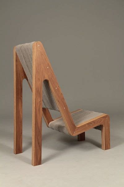 The chair is made from 3/4 plywood and has walnut end caps. Image result for stacked plywood | Patio furniture redo ...