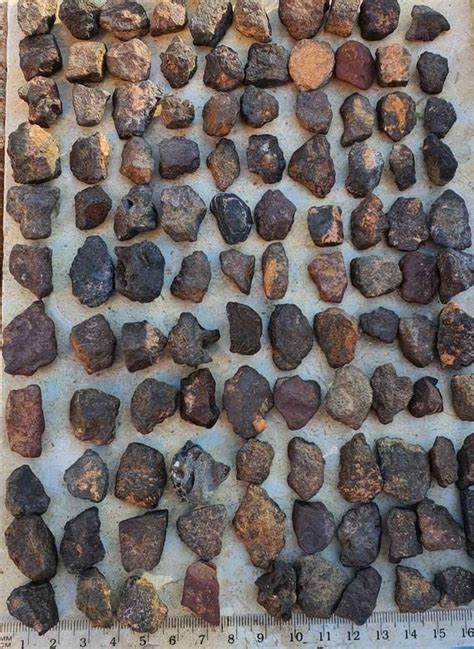 Here are some simple steps to help you identify a meteorite. 100 IRON METEORITES 6-7g C56 | Etsy in 2020 | Iron ...