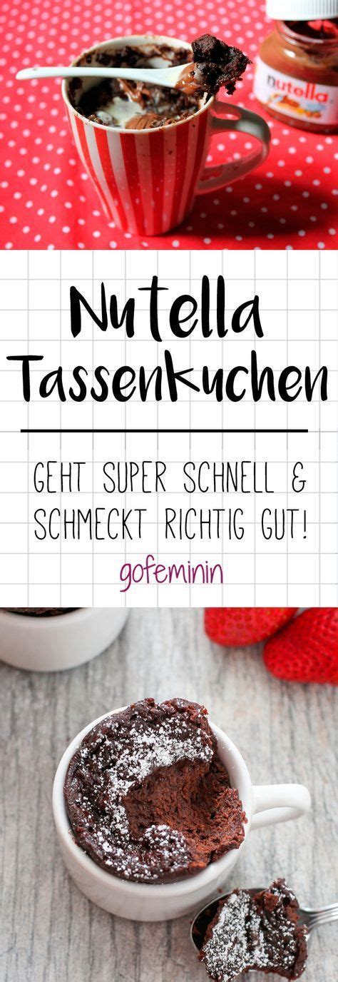 Dieser wird mit der wahrscheinlich liebsten schokosünde der welt hergestellt: Geniales Rezept: Nutella-Kuchen aus der Mikrowelle ...