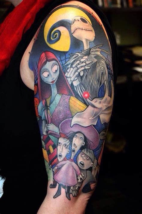 Tim burton tattoo characters by miguel muñoz. 89 best Tim Burton inspired tattoos images on Pinterest ...