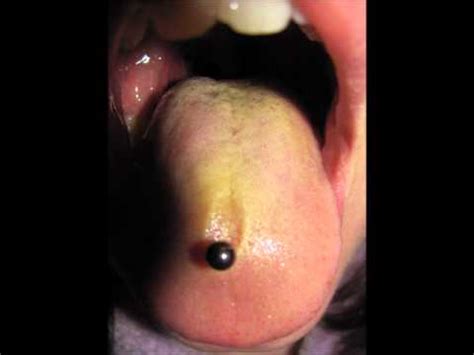 You can also know whether your piercer is doing something wrong or they are lacking something. Tongue piercing video photo diary days 1-6 - YouTube