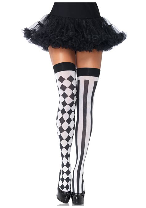 Saw something that caught your attention? Harlequin Thigh High Stockings