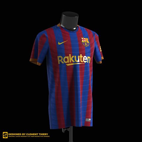 Es hat ein ungewöhnliches und neues design, das von dem vereinswappen inspiriert ist und auf ein ganzes trikot übertragen wurde (bildquelle: Besser als die von Nike? Erstaunliches FC Barcelona 21-22 ...