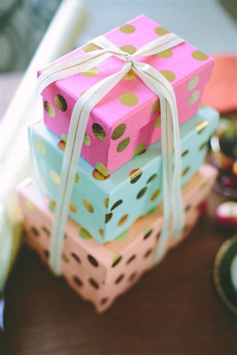 Gift definition, something given voluntarily without payment in return, as to show favor toward someone, honor an occasion, or make a gesture of assistance; 100 Layer Cake holiday gift wrap party | Party ...