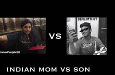 son mom indian