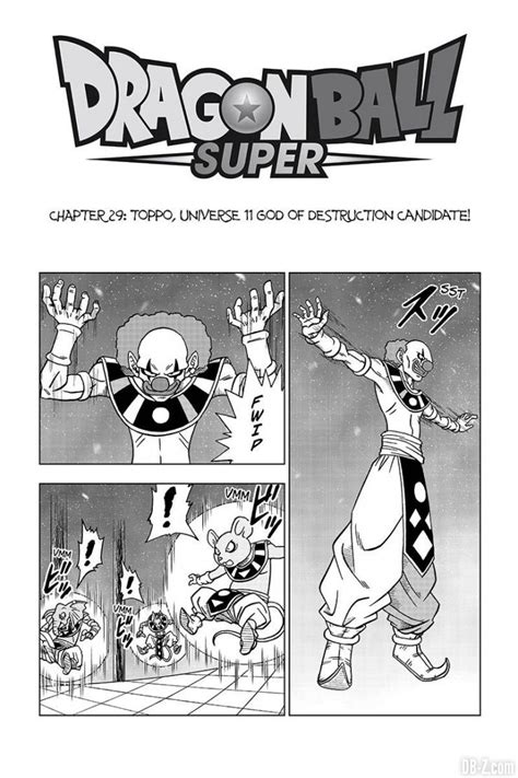 Several years have passed since goku and his friends defeated the evil boo. Dragon Ball Super CHAPITRE 29 ANGLAIS