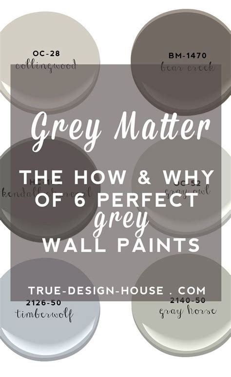 Maybe you would like to learn more about one of these? Grey Matter: How to Choose the Perfect Grey Paint (With ...