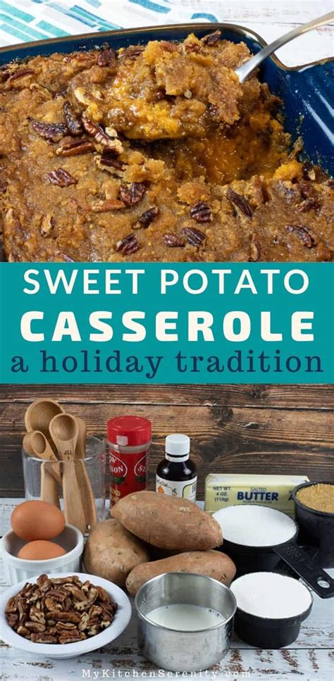 For example, you may want to describe a team. Southern Sweet Potato Casserole - My Kitchen Serenity