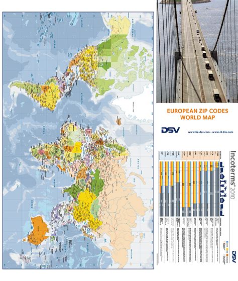 La palabra mapamundi viene del latín mappa mundi, que significa mapa del mundo. Mapamundi, mapa Europa codigos postales, Dsv Belgica, DSV ...