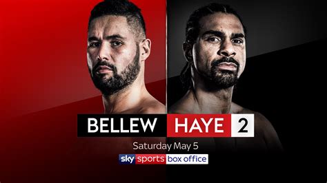 It is god who trains my hands for war and my fingers for battle. Bellew vs Haye 2: Joshua Buatsi to complete Sky Sports Box ...