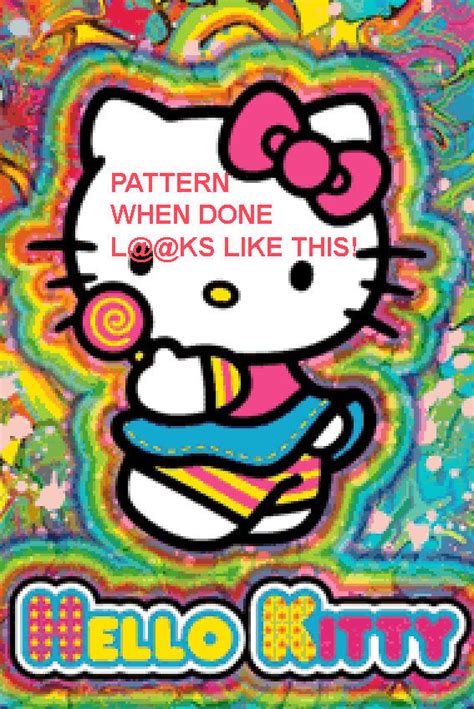 Check out our welcome cross stitch patterns selection for the very best in unique or custom, handmade pieces from our patterns shops. Atomic Mall | Rainbow HeLLo Kitty Cross Stitch Pattern LOOK