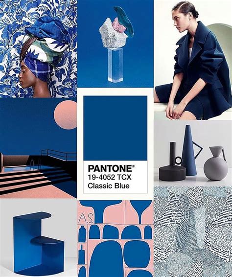 Are you ready for fall fashion? Pantone Classic Blue Moodboard #Repost ...