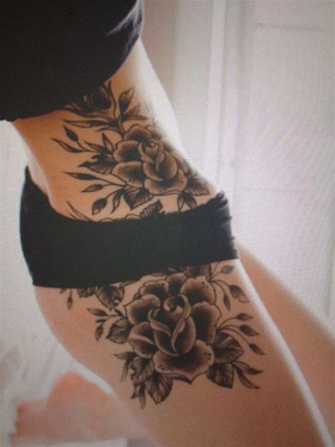 Since ancient times, the body of a woman has been regarded as a sacred creation of god and she has like floral patterns, butterflies too make one of the most popular design elements for feminine tattoo designs. add a caption on We Heart It | Hip tattoos women, Hip tattoo designs, Hip tattoo
