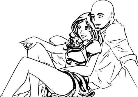 Push pack to pdf button and download pdf coloring book for free. Aang And Katara Peace Selinmarsou Datk Avatar Coloring Page