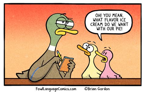 We want to celebrate with our… Thanksgiving Grocery List - Bonus Panel - Fowl Language Comics