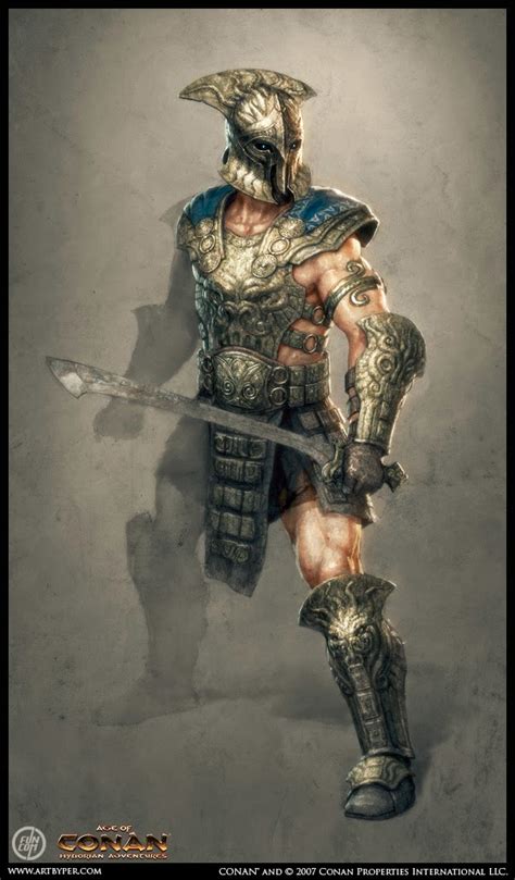 Age of conan unchained is an mmorpg set in the harsh world of robert e. Concept Art - Age of Conan - post in 2020 | Character art ...