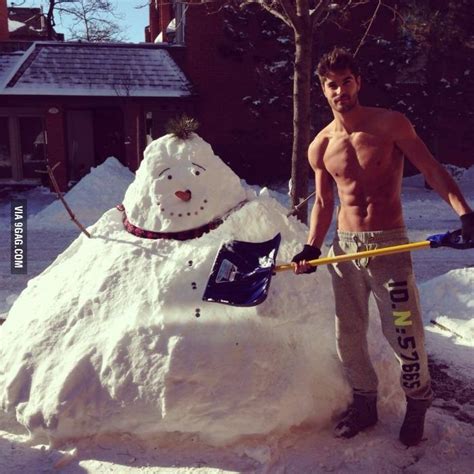 The snowman is a snow sculpture, created to the likeness of a man. This is how Canadians build a snowman in 2020 | Nick ...