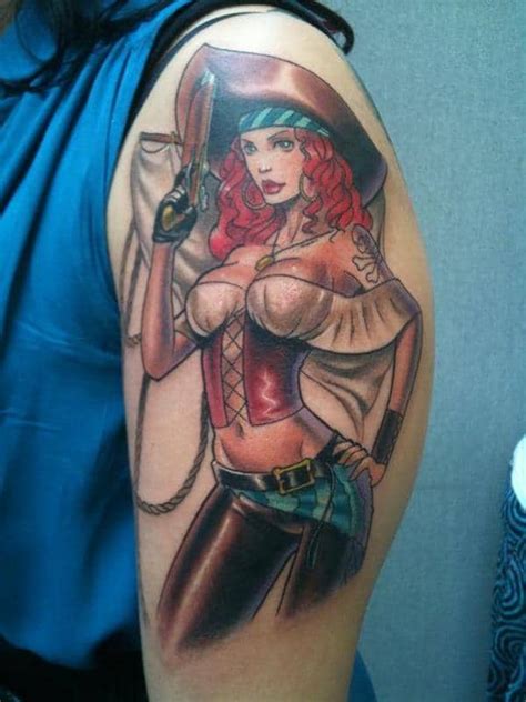 See pin up tattoo stock video clips. 150 Beautiful Pin Up Girl Tattoos (Ultimate Guide, March 2021)