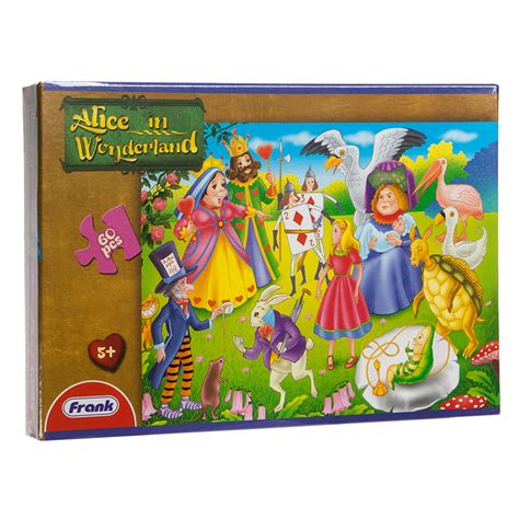 Alice in wonderland 1000 piece jigsaw puzzle | spilsbury. NEW Frank Alice IN Wonderland Puzzle 60PCE | eBay