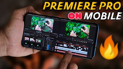 Create professional productions for film, tv and web. OMG🔥Adobe Premiere Pro On Smartphone ? Professional VIDEO ...