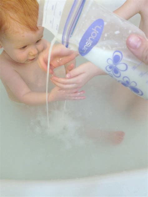 As a bonus, breast milk is also gentle on a baby's sensitive skin. Why and How to Make a Breast Milk Bath | Mother Rising